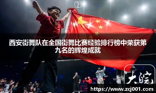 西安街舞队在全国街舞比赛经验排行榜中荣获第九名的辉煌成就